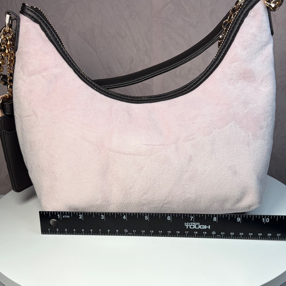 Juicy Couture Classic Scottie Dogs Hobo Pink Shoulder Bag - Picture 10 of 14